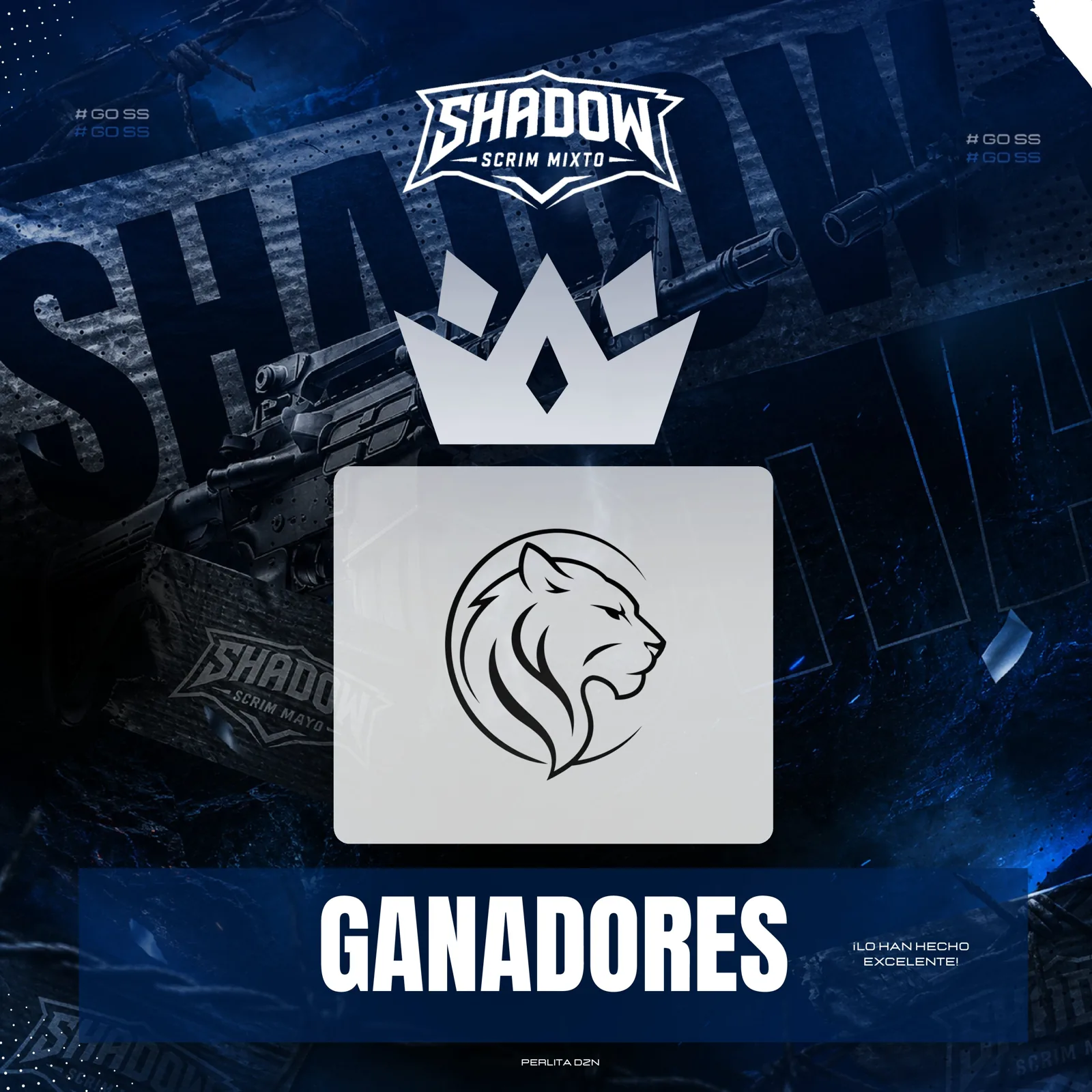 Equipo ganador DOMINICAN del Torneo Shadow, 19 de septiembre de 2026